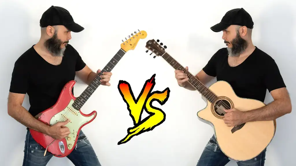 Diferencias entre guitarras electroacústicas y eléctricas